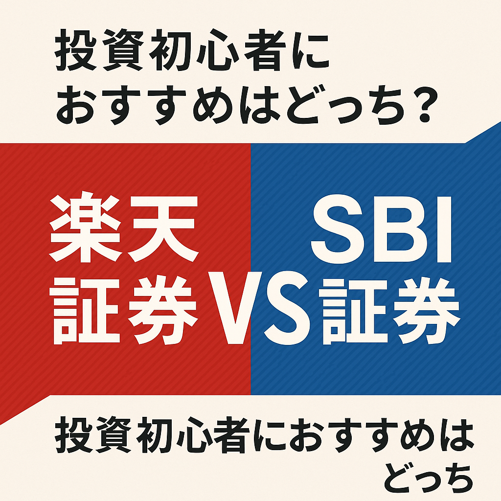 楽天証券 vs SBI証券｜投資初心者におすすめはどっち？2025年最新版 | 資産ログ